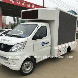 Hot Sale Changan Cheap Mini Mobile LED Truck P8 Scrolling Advertising Trucks