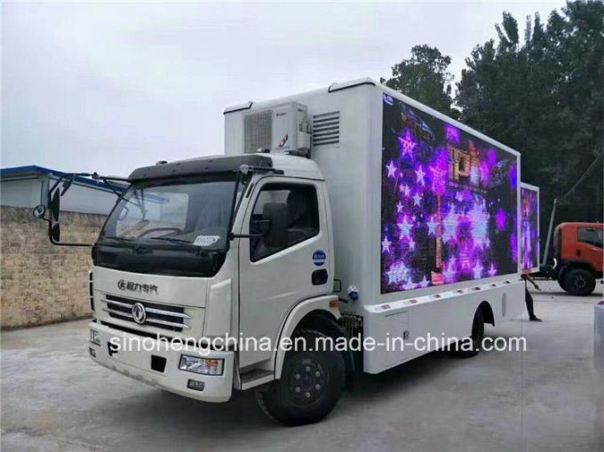 High Quality P8 LED Screen DFAC Mini LED Mobile Advertising Truck for Sale 