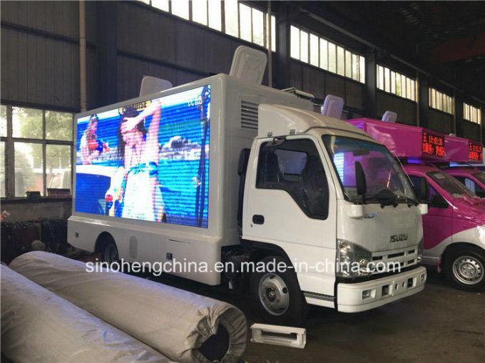 High Brightness Isuzu P8 LED Display Screen Mobile Advertising Truck for Sale 