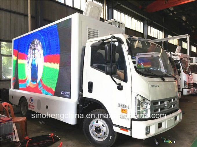 Forland H2 Waterproof Digital Billboard Truck P8 Mobile Advertising LED Truck 