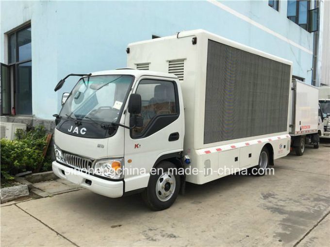 JAC 4X2 Small P5/P6/P8 LED Mobile Truck/Advertising LED Truck for Sale 