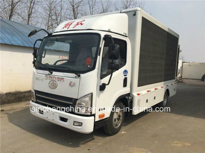 Hot Sale FAW Small P8 LED Mobile Truck/Advertising LED Truck 