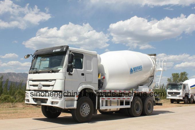 8m3 336HP Sinotruk HOWO 6X4 Heavy Duty Cement Mixer Truck 