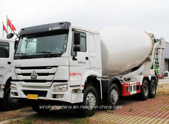 12m3 Sinotruk HOWO 8X4 371HP Concrete Cement Mixer Truck 