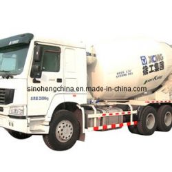 HOWO 6m3 Concrete Mixer Truck, Concrete Transportation Zz1257n3247c