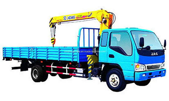 Foton Chasis 3.2 Ton Truck Mounted Crane, Telescopic Boom 