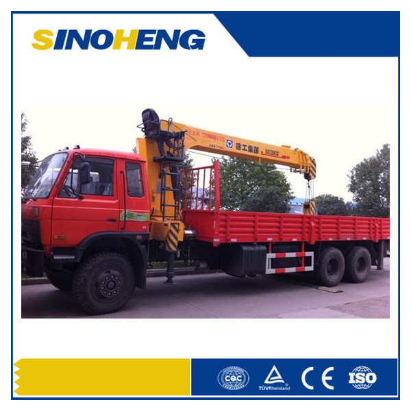 Dongfeng 10 Ton Truck Mounted Crane Telescopic Boom 