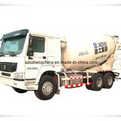 HOWO Concrete Transportation, Concrete Mixer Truck, 8m3 Mixing Volume Zz1257n3847c