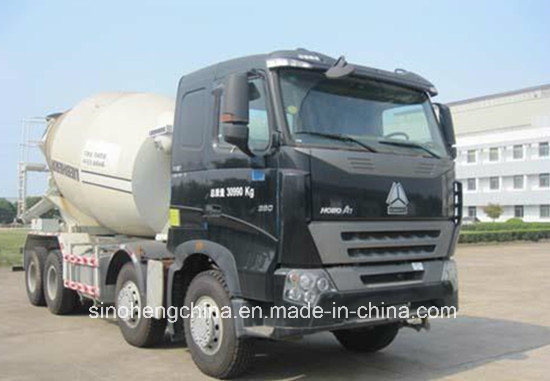 12m3 HOWO A7 Concrete Mixer Truck 8X4 Cement Mixer Truck 