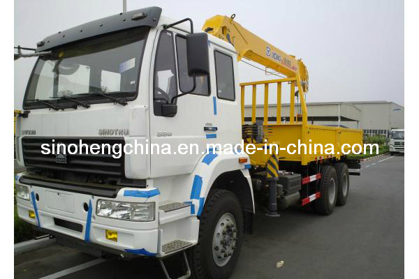 HOWO 10 Ton Hydraulic Truck Mounted Crane 