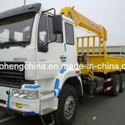 HOWO 10 Ton Hydraulic Truck Mounted Crane