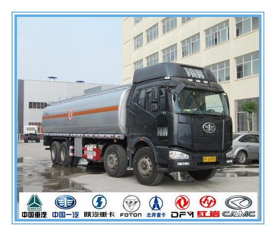 FAW 8X4 Truck with 29.4 Cbm (30m3) Fuel Tanker Images 1