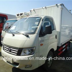 Foton Kangrui K1 3-4tons Freezer Van Truck/4X2 Small Refrigerator Truck for Selling