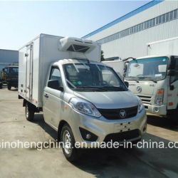 Hot Selling Foton 1-2tons Freezer Van Truck/4X2 Mini Refrigerator Truck