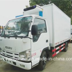 Hot Selling Isuzu 4X2 Freezer Van Truck 3tons Small Refrigerator Truck