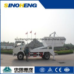 Sinotruk 4X2 Swing Arm Garbage Truck Skip Loader 8cbm (5 ton)