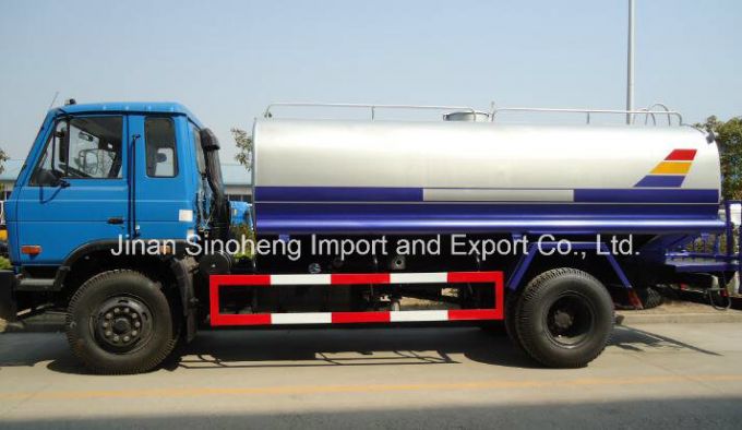 Dongfeng 4X2 Water Tanker Truck Water Bowser 190HP for Sale Images 1