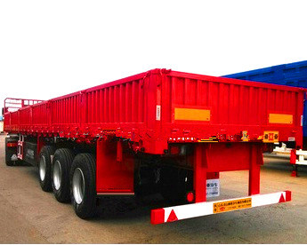 Side Wall Cargo Semi Trailer 50t Images 1