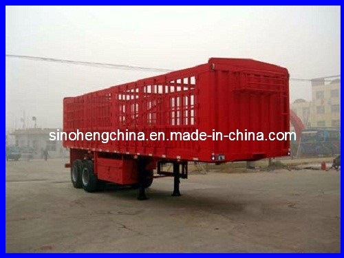 2 Axles Barrier Cargo Semi Trailers Images 1