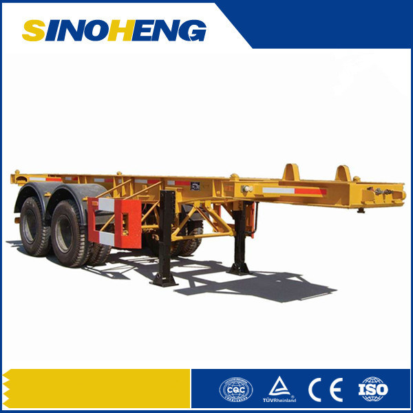 2axles 40ft Skeletal Semi Trailer Images 1