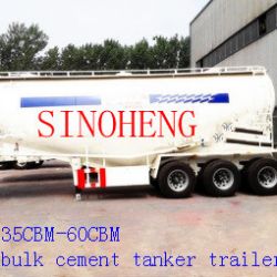 35cbm-60cbm Bulk Cement Tanker Semi Trailer