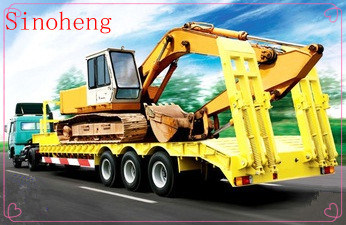 Heavy-Duty Low Bed Trailer/Semi Trailer Images 1