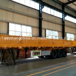 Tri Axle Side Wall Semi Trailer for Transport Goods