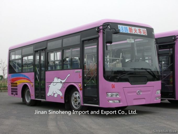 Shaolin 31-33seats 8.1meters Length Rear Engine Bus 
