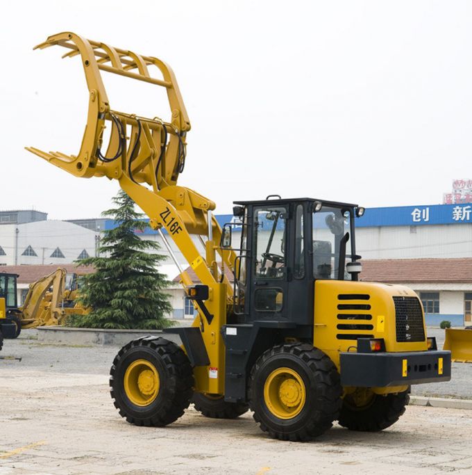 1.6 Ton/45kw/0.9m3 Grass-Grasping Wheel Loader, Loaders (ZL16F) Images 1