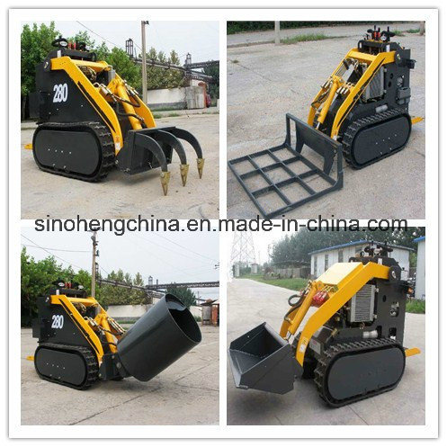 Crawler Type Mini Skid Steer Loader Hy280 Images 1