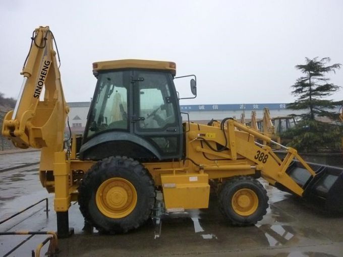 2.5 Ton Backhoe Loader for City Road Construction Sh388 Images 1