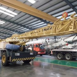 Construction Machinery Four Wheel Rough Terrain Mobile Crane Tanzania Qry30A