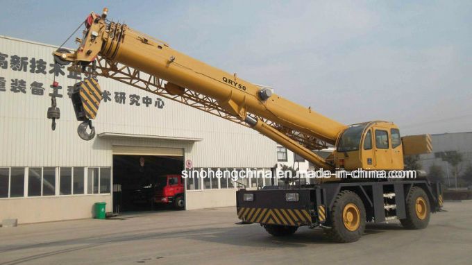 50 Tons New Rough Terrain Crane with Cheap Price Qry50 