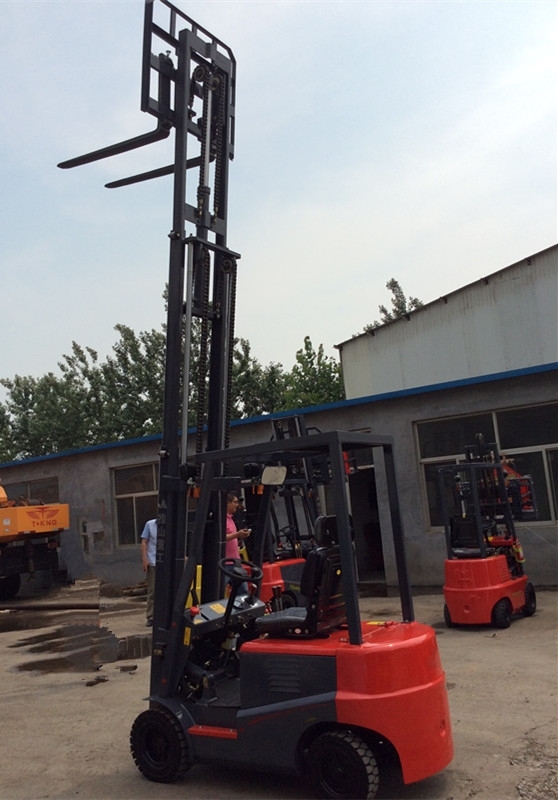 Top Quality 0.5 Tons 500kg Mini Battery / Electric Forklifts Truck for Sale Cpd500 Images 1