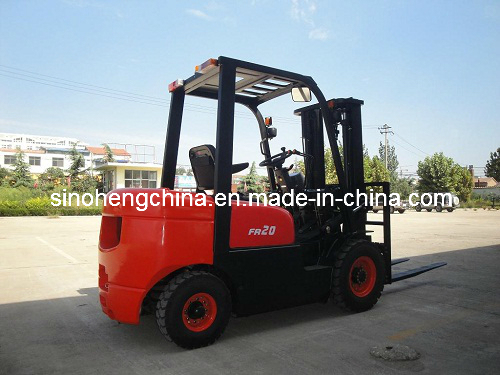 2 Ton Diesel Forklift with Ce Sh20fr Images 1