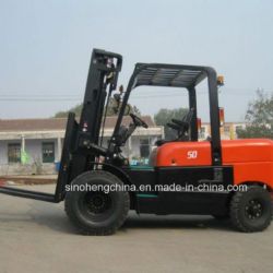 Logistics Lifting Equipment Diesel Forklift Truck 5tons