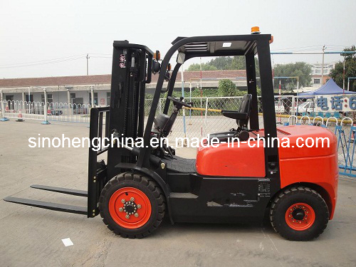 3.5 T Sh35fr Diesel Forklift Truck Images 1