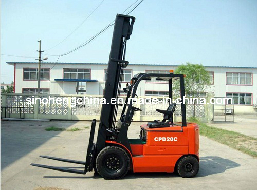 2 Ton Mini Battery Electric Forklift Truck for Sale Cpcd20c Images 1
