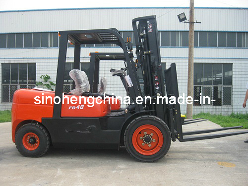 4 Ton Diesel Forklift, Lifting Equipment Sh40fr Images 1