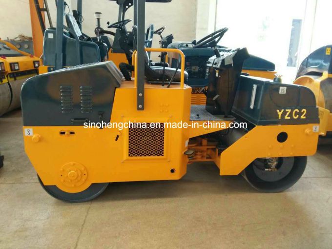 Soil Road Equipment Mini Roller Compactor 2 Ton Yzc2 Images 1