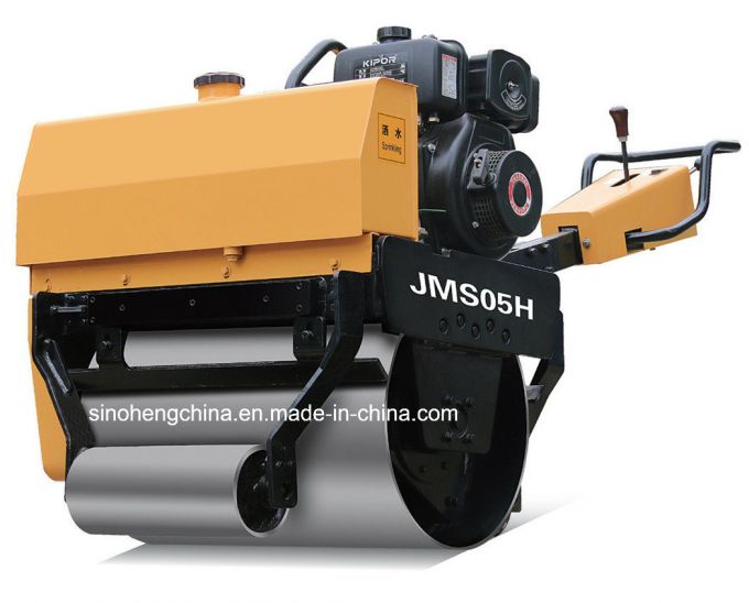 Cheap Price New Road Vibratory Roller for Sale 500kg Jms05h Images 1