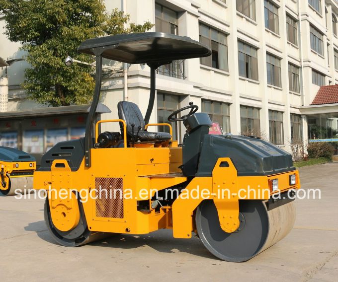Yzc3h Full Hydraulic Double Drum Vibratory Roller 3 Ton Images 1
