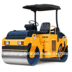 Road Equipment Hydraulic Double Drum Vibratory Roller Compactor 3 Ton