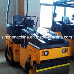 2000kg Full Hydraulic Vibratory Road Roller with Double Drum Jm802h