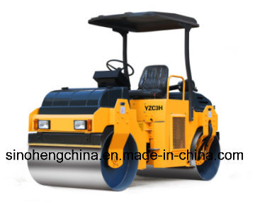 New Full Hydraulic Vibratory Compactor with Double Drum Yzc3 Images 1