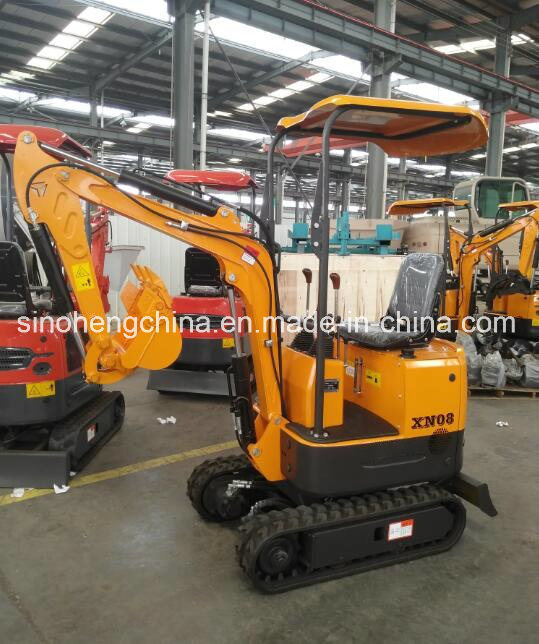 Ce Certificate 850kg Mini Excavator Xn08 Images 1