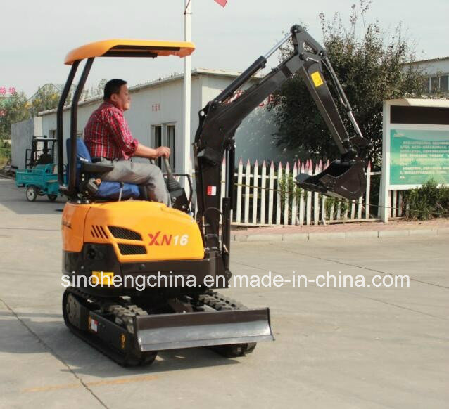 Mini Hydraulic Crawler Excavator with Ce Xn16 Images 1