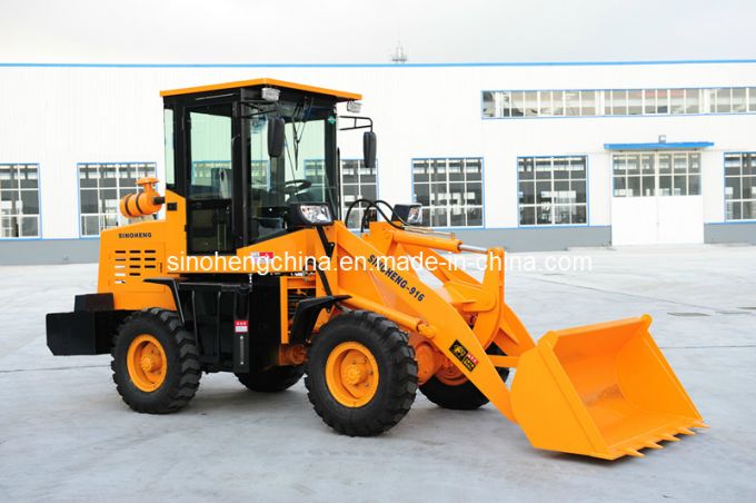 45HP 2 Ton 0.5m3 Small Loader, Small Wheel Loader Images 1