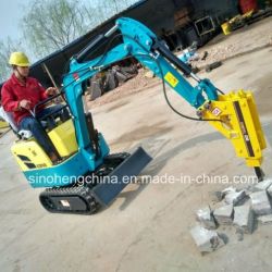 800kg Mini Crawler Excavator with Hammer Attachments for Sale Xn08