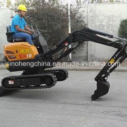 Mini Digging Machine Hydraulic Crawler Excavator 1.6 Ton for Sale